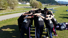 赤崎中学校 生徒によるよさこい、ダンスパフォーマンス