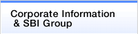 Corporate Information
 & SBI Group 