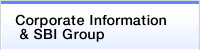 Corporate Information
 & SBI Group 