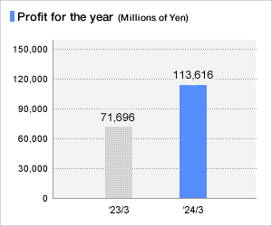 Profit for the period