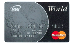 SBI WORLD CARDのカードフェイス