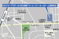 イトーヨーカドー上福岡東店の地図