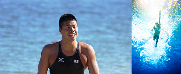 オープンウォータースイミング平井康翔選手 オープンウォータースイミング平井康翔選手