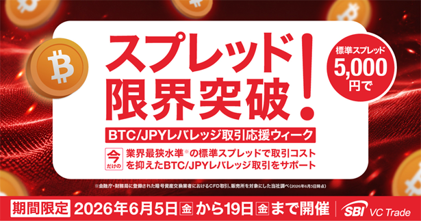 ryo５０点リピートまとめ買い割引 スプレッド限界突破！BTC/JPYレバレッジ取引応援ウィーク】業界最狭
